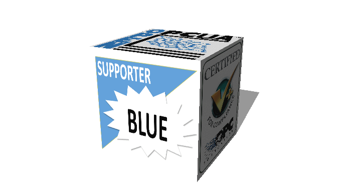 Blue support
